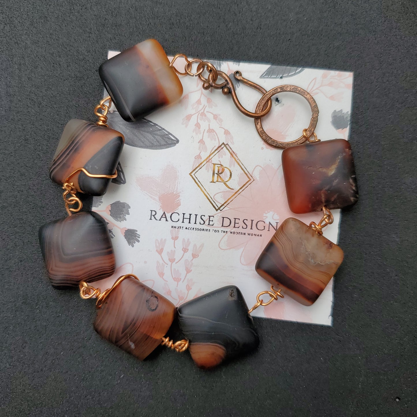 Multi Brown Hued Bracelet