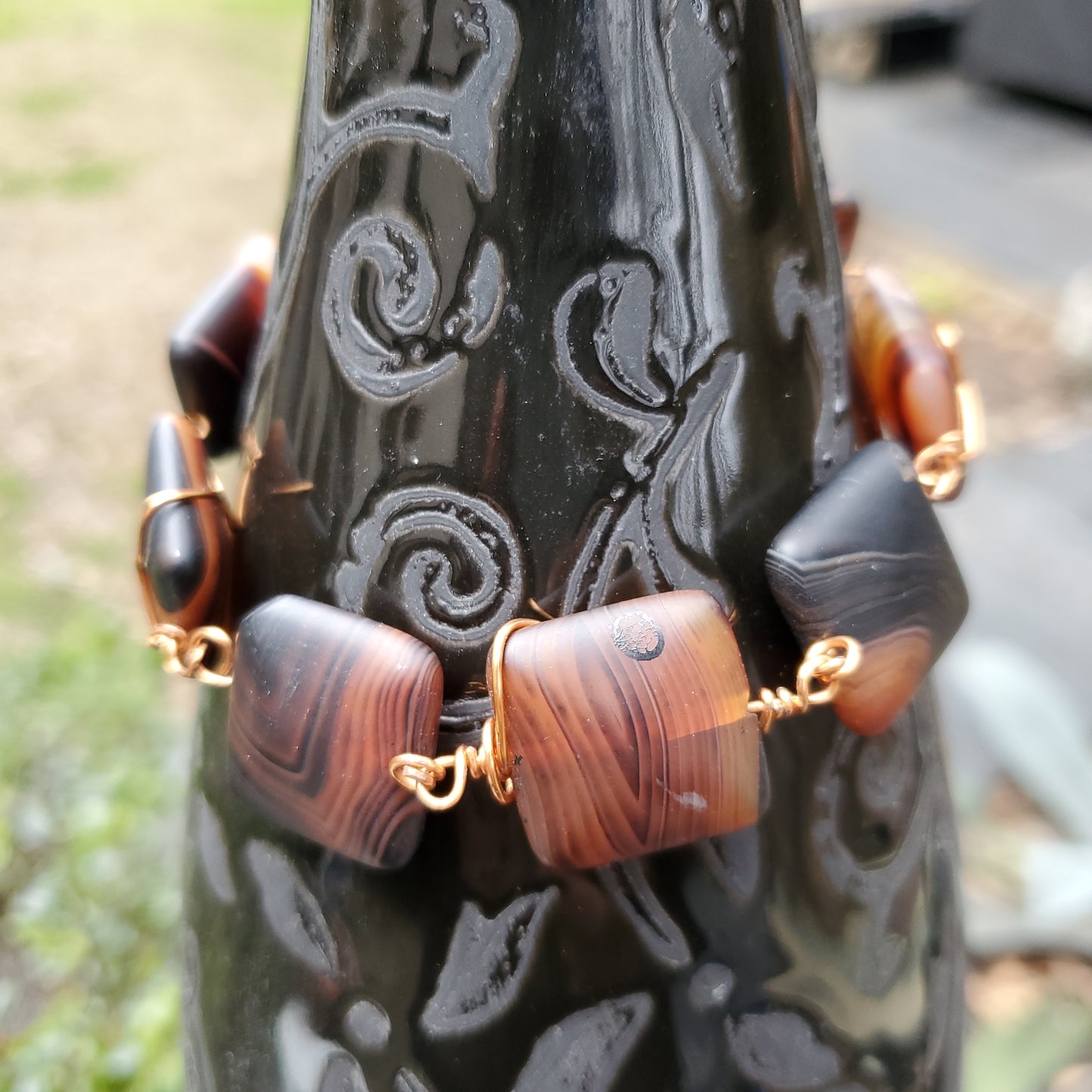 Multi Brown Hued Bracelet