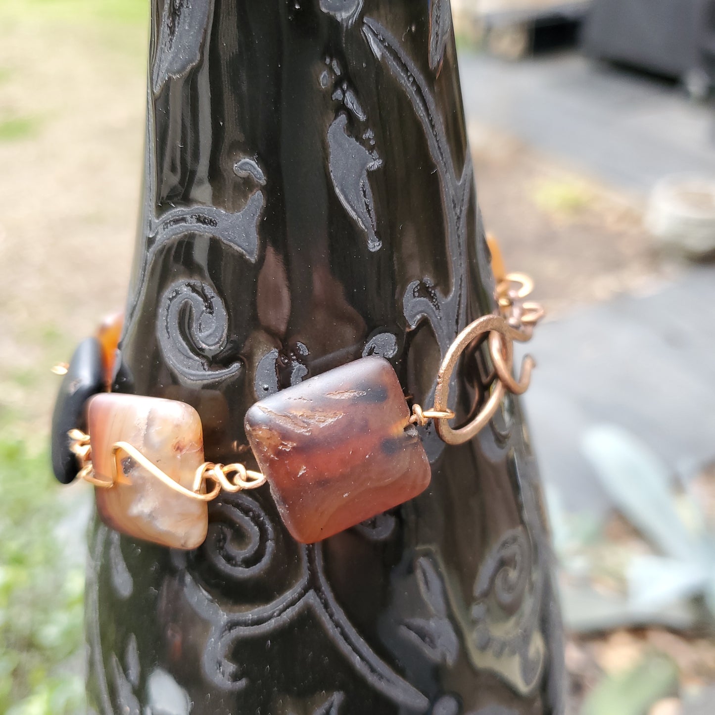 Multi Brown Hued Bracelet