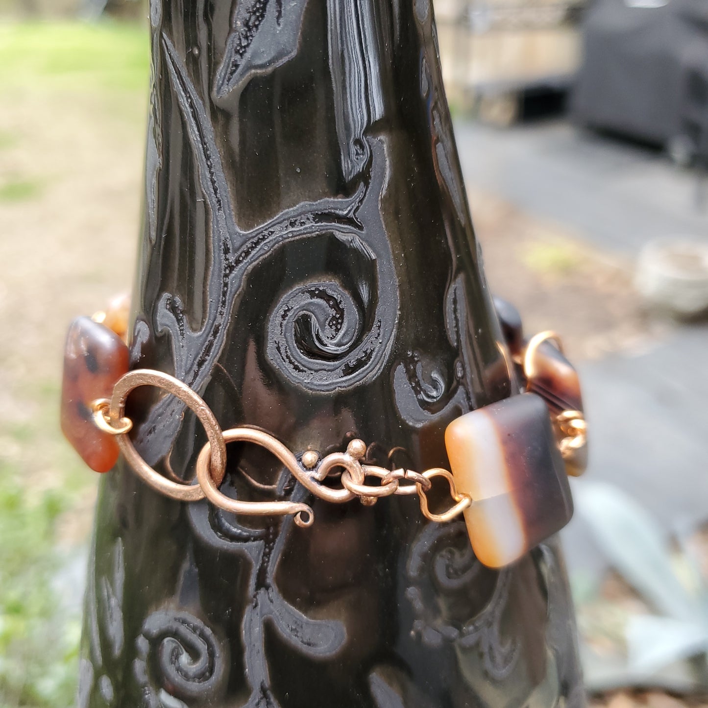 Multi Brown Hued Bracelet