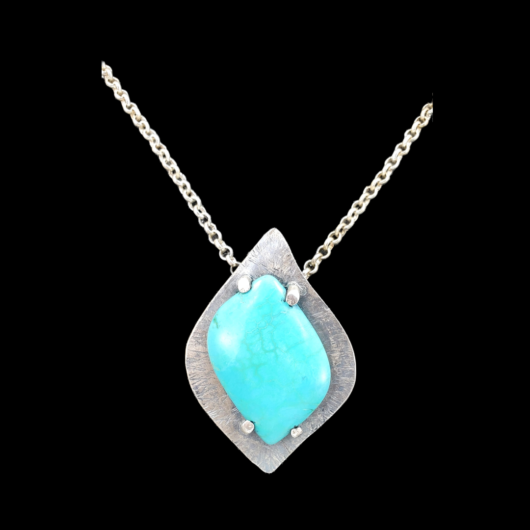 Turquoise & Sterling Silver Necklace
