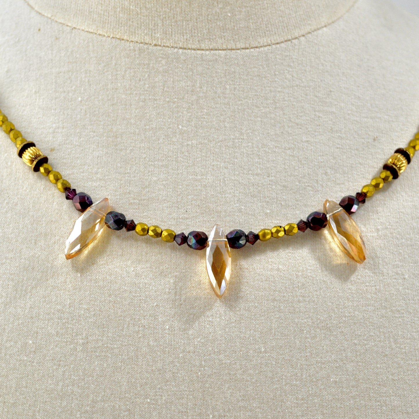 Crystal Point Necklace