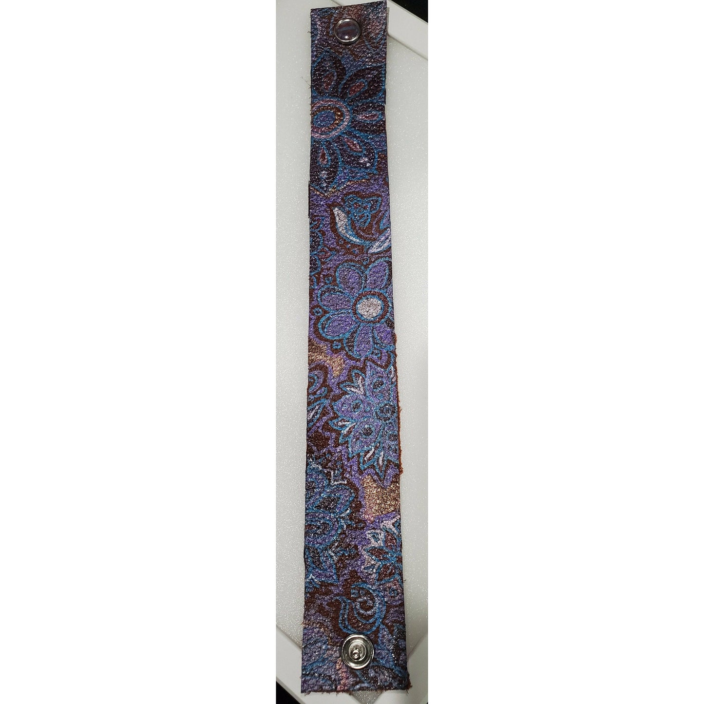 Hand Painted Leather Bracelet