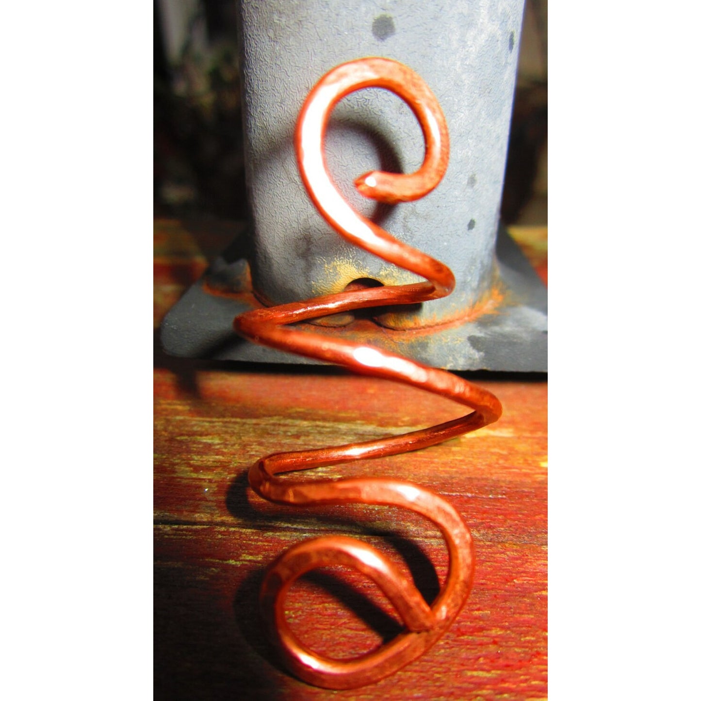 Hammered Copper Ring