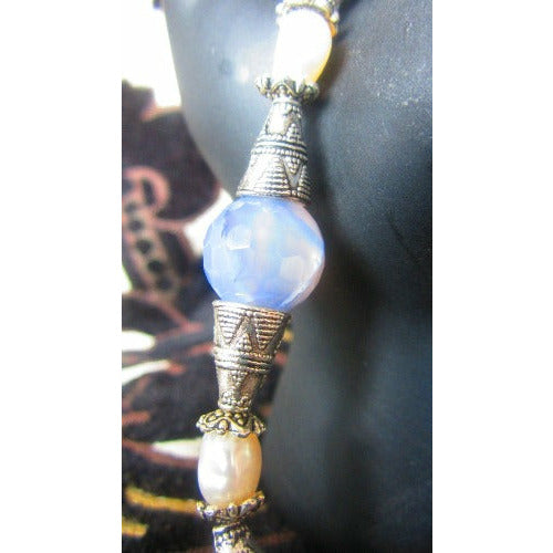 Lapis & Silver Necklace