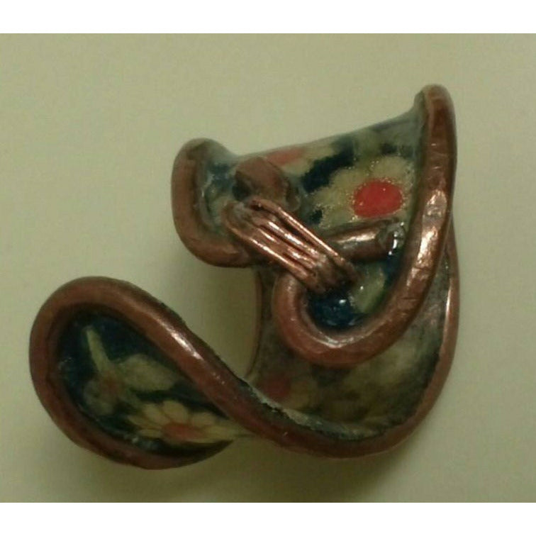 Paper Crafted Copper Ring